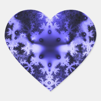 Adesivos Fractais Azuis