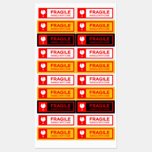 Adesivos Frágeis Manuseie com Cuidado