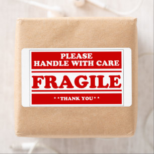 Adesivos Frágeis para Envio e Mudança Por Favor