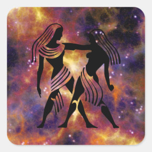 adesivos gêmeos gemini