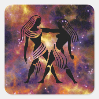 adesivos gêmeos gemini