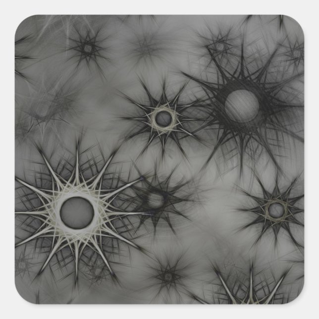 adesivos góticos com floco de neve (Frente)