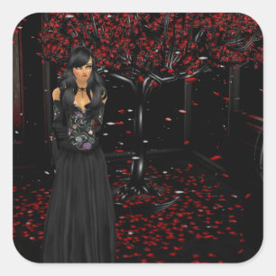 Adesivos Góticos Escuros