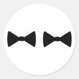 Adesivos "Gravatas de Arco duplo"