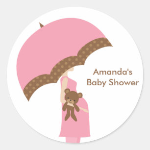 Adesivos Guarda-chuvas Rosa