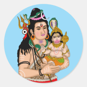 Adesivos Hanuman & Shiva