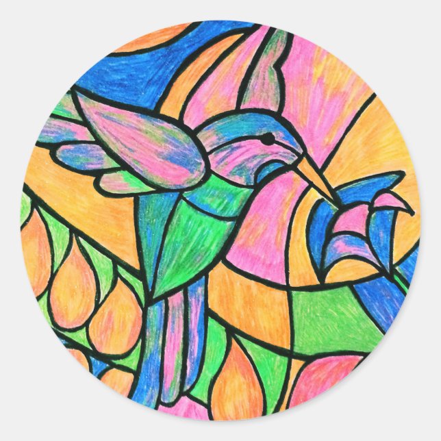 Adesivos Hummingbird (Frente)