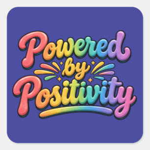 Adesivos - Impulsionado pela Positividade