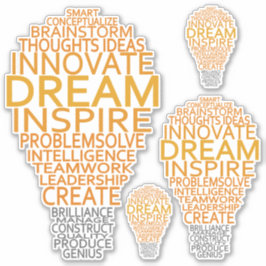 Adesivos Inspiron Lightbulb