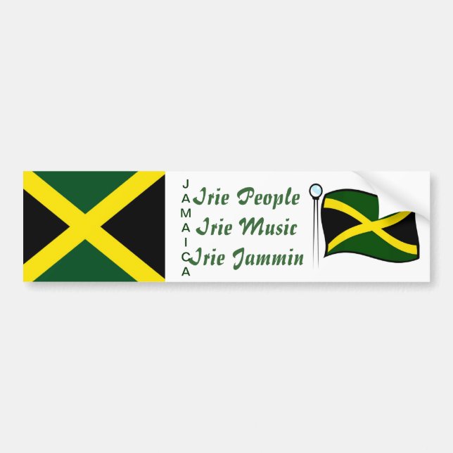 Adesivos jamaicanos para-choques (Frente)