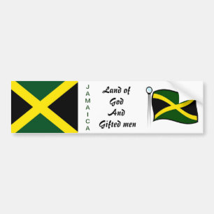 Adesivos jamaicanos para para-choques