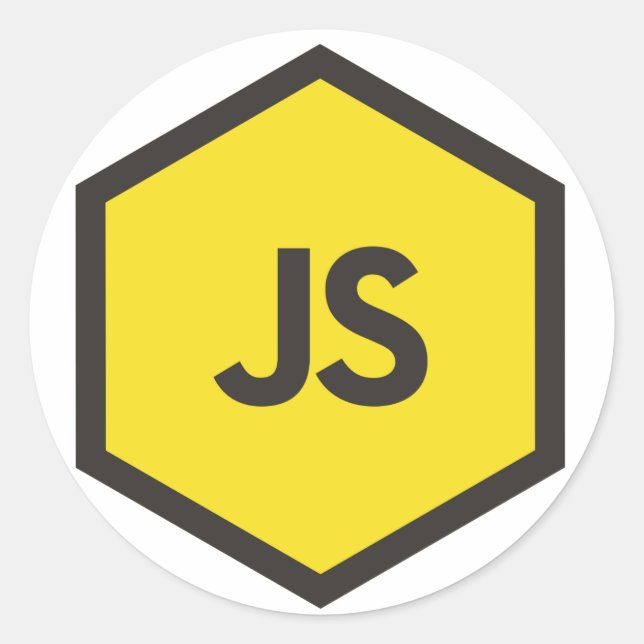 Adesivos Javascript Sticker -js (Frente)