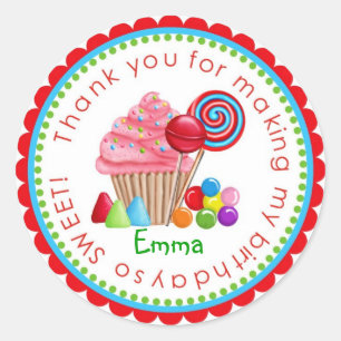 Adesivos Lollipop, Cupcake de terra doce