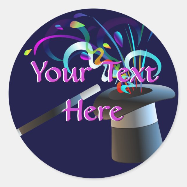 Adesivos Magic Top Hat (Frente)