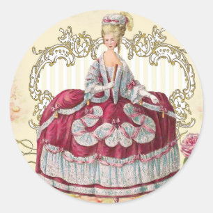 Adesivos Marie Antoinette, Selos de Envelope