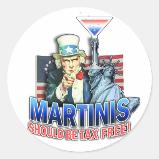 Adesivos - Martíni Deve Ser Isento de Impostos