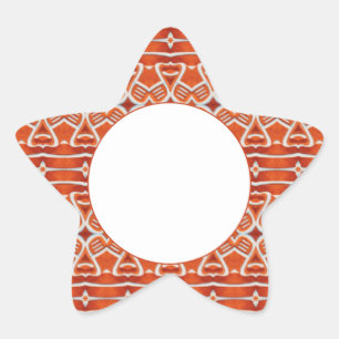 Adesivos Matte GINGERBREAD Star