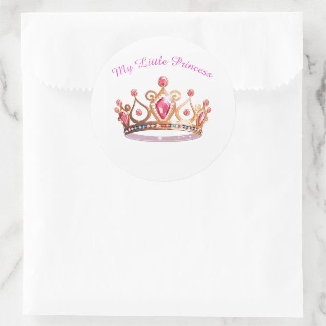 Adesivos Minha Pequena Princesa (Bolsa)