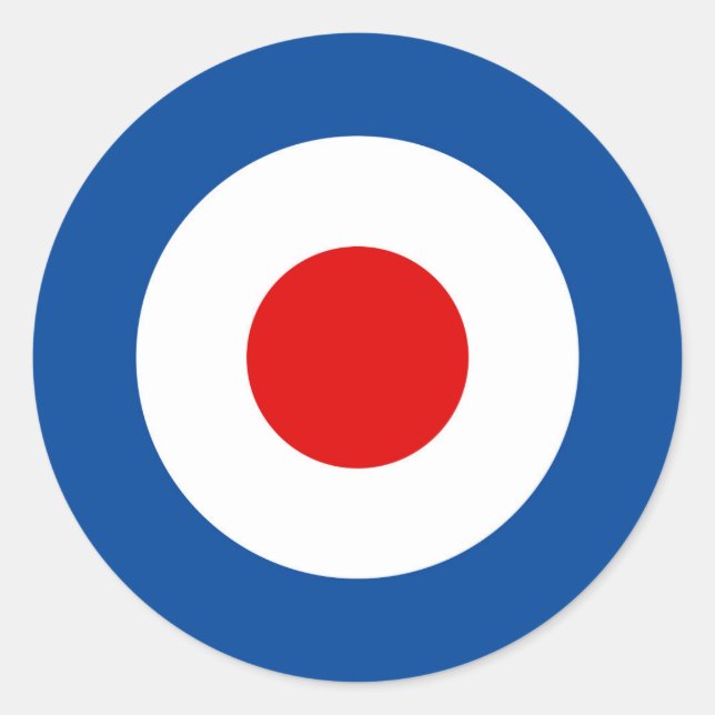 Adesivos Mod Roundel 3" (Frente)