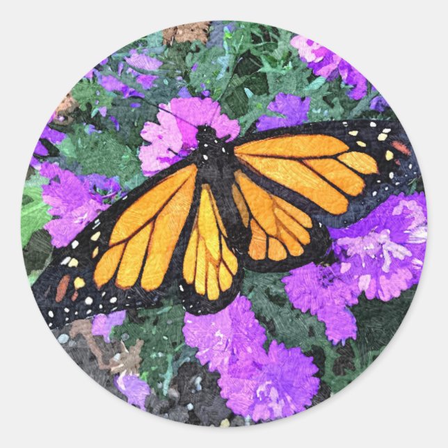 Adesivos Monarca & Aster (Frente)