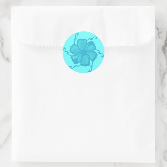 Adesivos Monocromáticos FTF em Azul Turquesa (Bolsa)