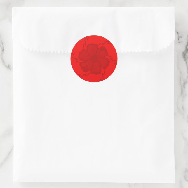 Adesivos Monocromáticos FTF em Vermelho (Bolsa)