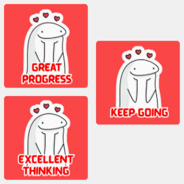 Adesivos Motivacionais Bonitos para Estudantes