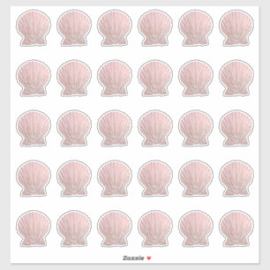 Adesivos Múltiplos Rose Gold Seashell