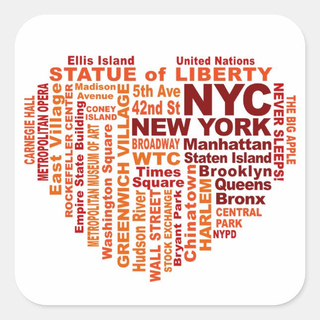 Adesivos NYC (Frente)