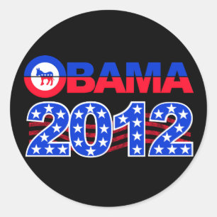 Adesivos OBAMA 2012