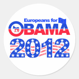 Adesivos OBAMA 2012