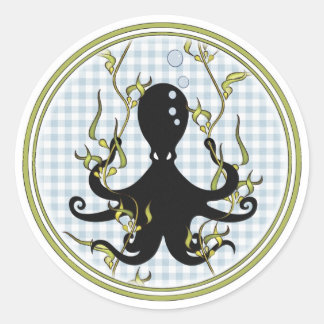 Adesivos Octopus 3"