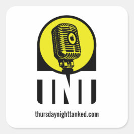 Adesivos oficiais do logotipo da TNT