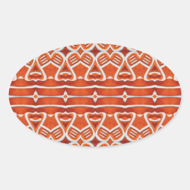 ADesivos Ovals de BISCOITO DE GENGIBRE (Frente)