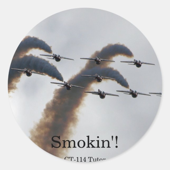 Adesivos para aeronaves de tutor CT-114 (Frente)