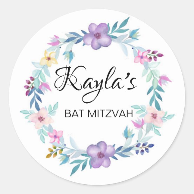 Adesivos para brisa de flores (Frente)