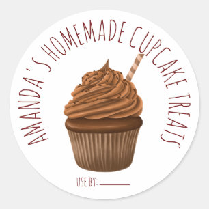 Adesivos para Cupcakes domésticos