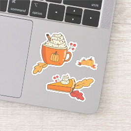 Adesivos para laptop de comida de arte de especiar