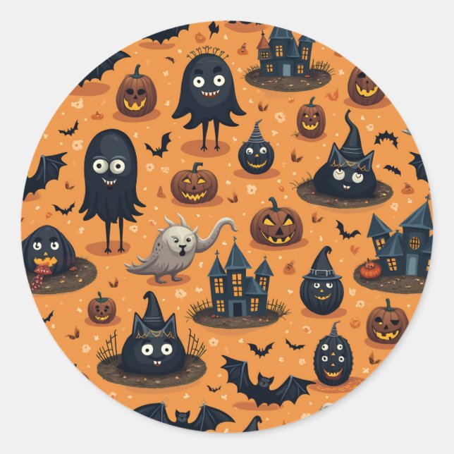 adesivos para o halloween (Frente)