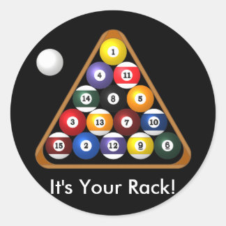 Adesivos para rack de 8 bolas