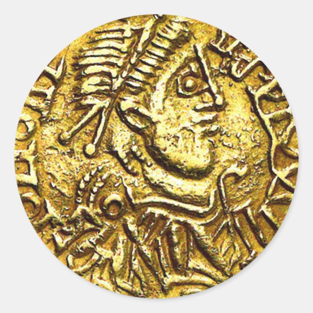 Adesivos para Recompensa de Moedas Douradas (Frente)