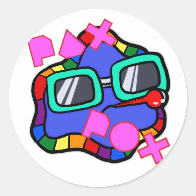 Adesivos Pax Pox LGBTQ (Frente)