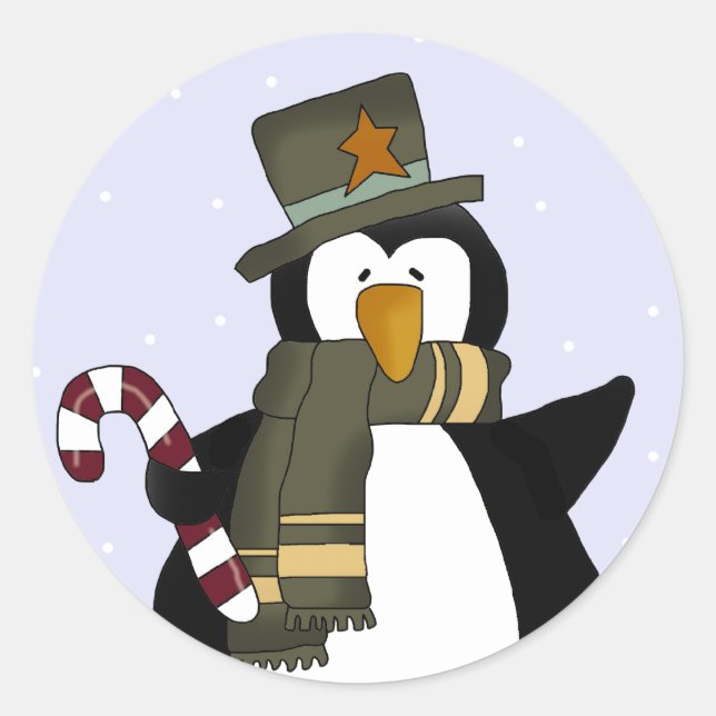 Adesivos Penguin Holiday (Frente)