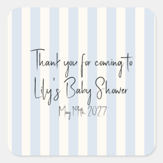 Adesivos Personalizados com Listras para Favors de