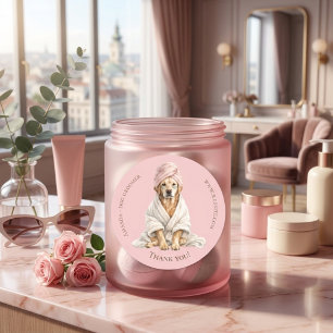 Adesivos Personalizados de Agradecimento para Pet 