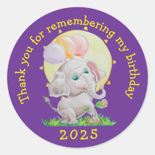 Adesivos Personalizados de Aniversário Infantil