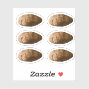Adesivos Personalizados de Batata Pequenas Batatas