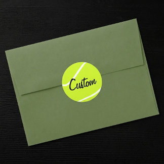 Adesivos Personalizados de Bola de Tênis