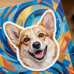 Adesivos Personalizados de Cabeça de Animal, Adesi