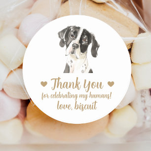 Adesivos Personalizados de Cachorro para Festa de